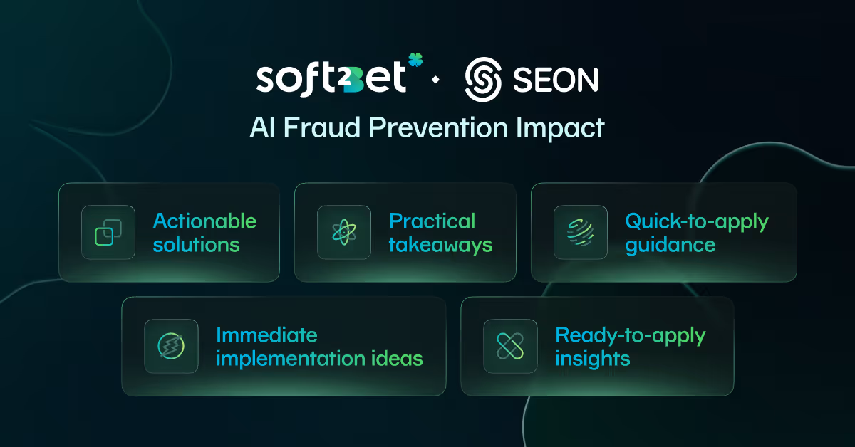 Soft2Bet and SEON AI fraud prevention impact